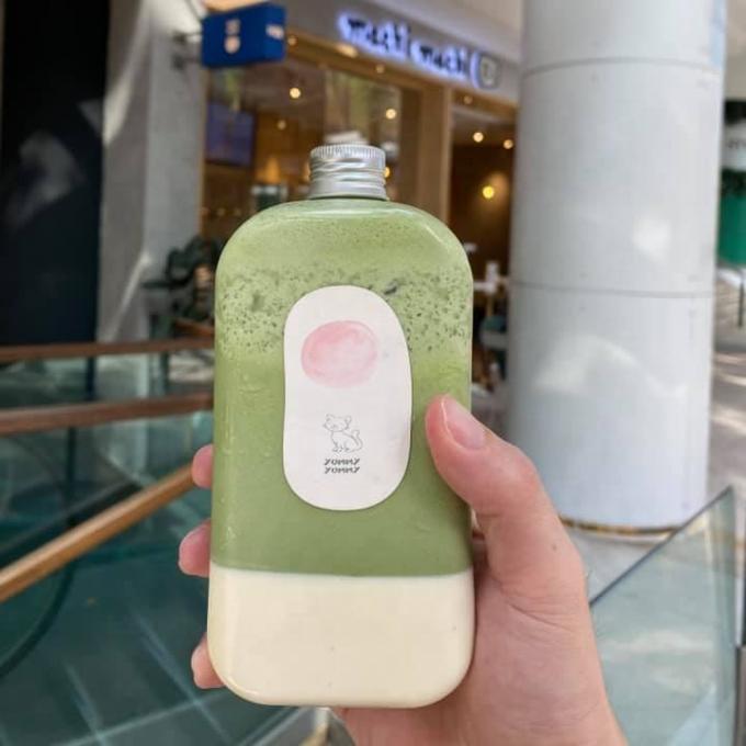 스무디 우유 차 마심을 위한 SGS ODM 플라스틱 음료통 12 항공 회사 코드 2