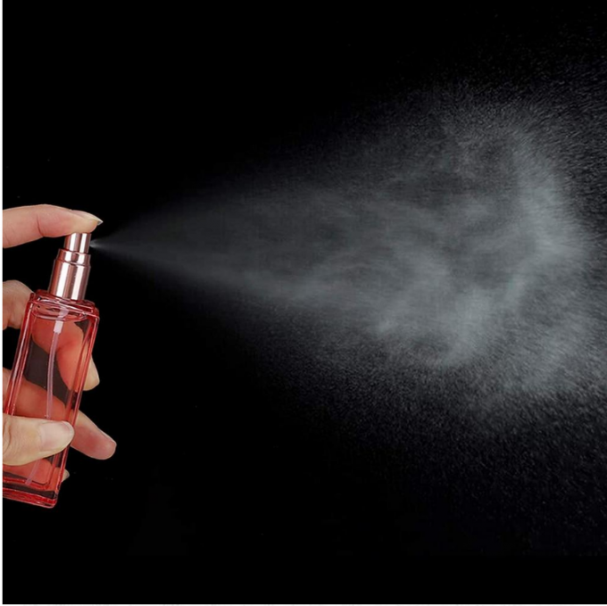 장미빛 금 가지고 다닐 수 있는 리필러블 분무기 여행 향기 미세 분무 분무기 병 6