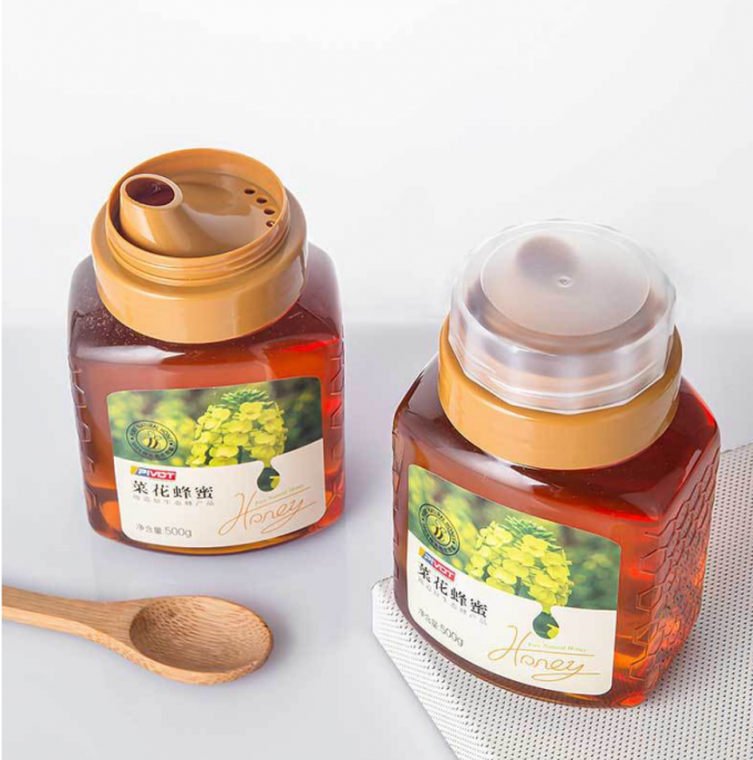 500g 700g 달콤한 플라스틱 음료통 재사용할 수 있는 플라스틱은 짤 수 있어서 삐걱거립니다 0