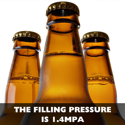Custom Label Beer Bottle Amber Clear Green Glass Bottle Beer Container