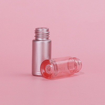 10ml Glass Cosmetic Containers Ampty Pink Essential Oil Glass Roller Bottle