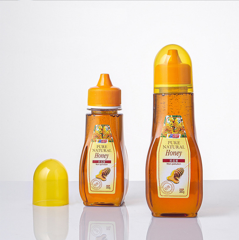 10.5oz Simple Sugar Syrup Squeeze Bottle 300g 250g Custom Logo