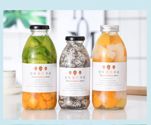 Good price 레이블과 라운드 잔 음료통 300 밀리람베르트 350 밀리람베르트 500 밀리람베르트 요구르트 밀크쉐이크 우유 온라인으로