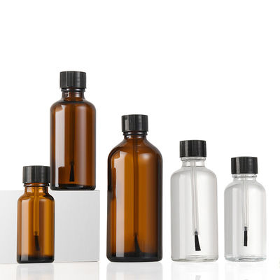 Good price 솔 모자 50ml 100ml 15ml 정유 병을 가진 젤 매니큐어 병 온라인으로