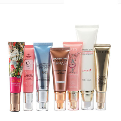 Good price HDPE 선상저밀도폴리에틸렌 에어리스 펌프 튜브 화장품 패키징 비어 있는 관습 13 온스 온라인으로