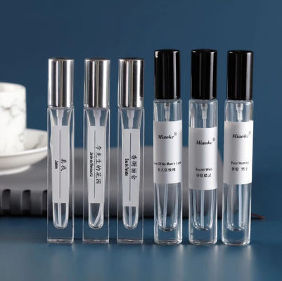 Good price 18*106mm 글라스 화장품 용기체 10 밀리람베르트 스프레이 향수병 TUV 경량 온라인으로