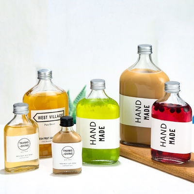 Good price 보드카 주류및음료 주스를 위한 OEM 납프리 평평한 크리스털 잔 병 500 밀리람베르트 온라인으로