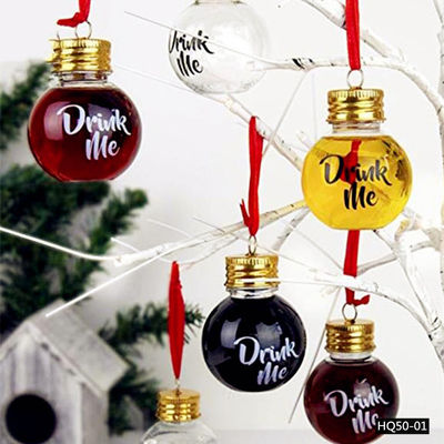 Good price ODM 장식적  플라스틱 음료통 1.7 온스 공 모양의 플라스틱 병 온라인으로